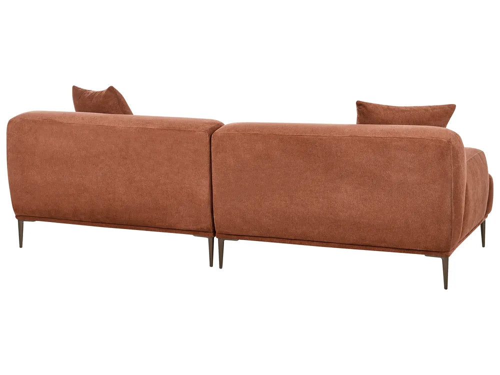 Sofa 3 Seater Fabric Golden Brown Jossilynn
