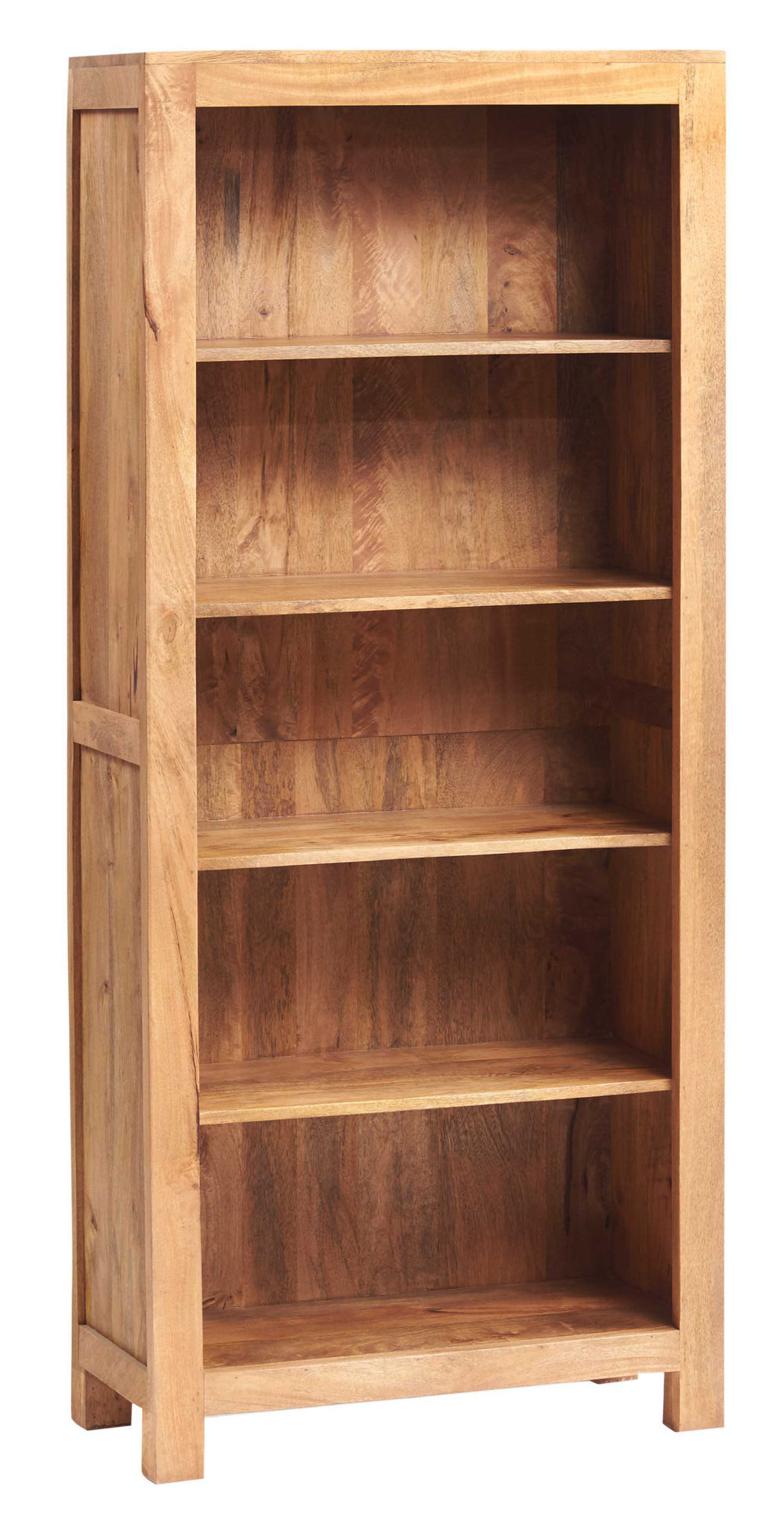 Toko Light Mango Large Open Bookcase