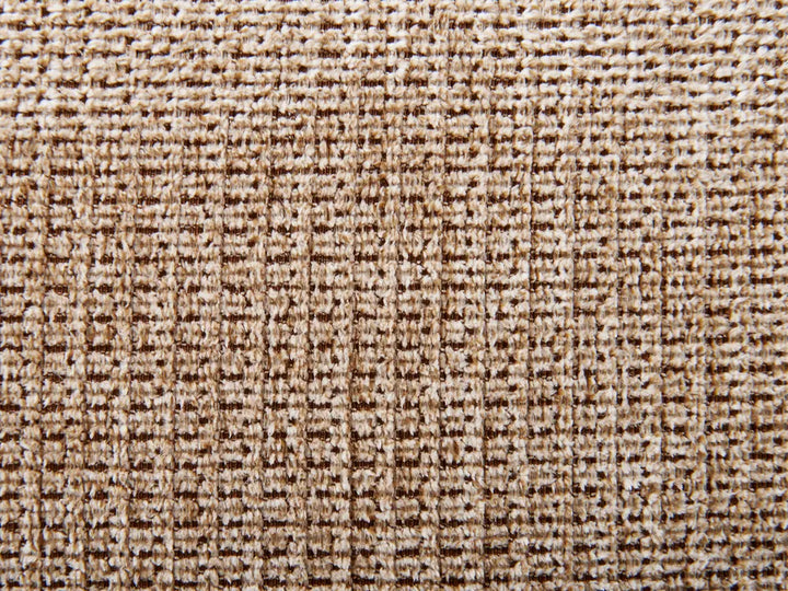 Corner Sofa 3 Seater Fabric Beige with Ottoman Left Hand Brekyn