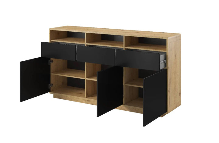 Sideboard Cabinet Black Aston 26