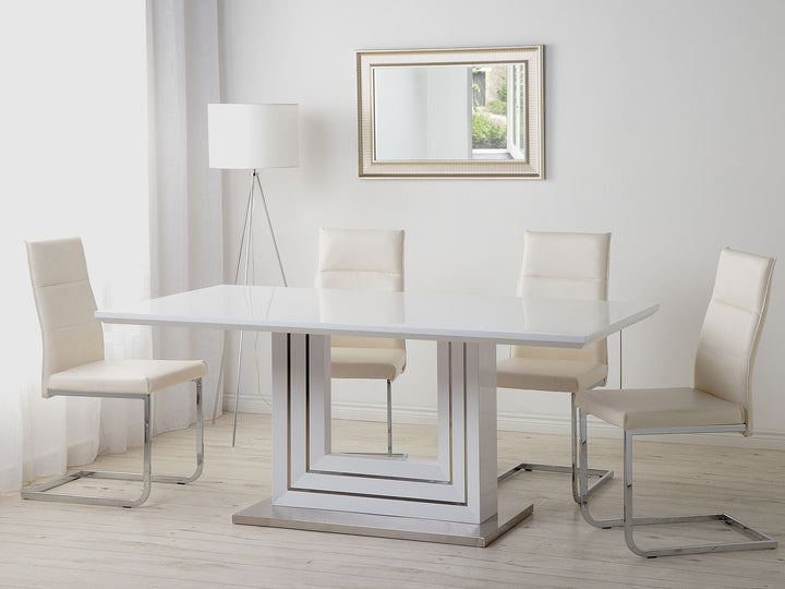 Kalona Dining Table 180 x 90 cm White