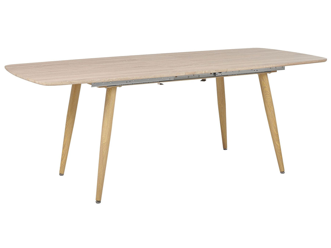 Haga Extending Dining Table 180/210 x 90 cm Light Wood