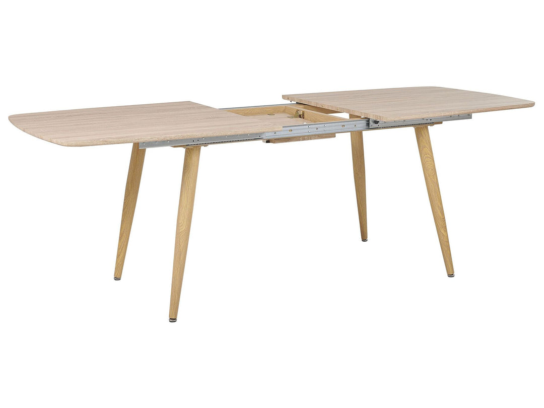 Haga Extending Dining Table 180/210 x 90 cm Light Wood