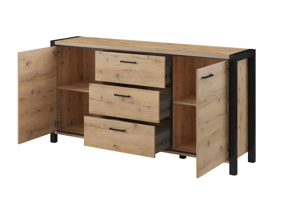 Sideboard Cabinet 180cm Oak Taurus Aktiv 26