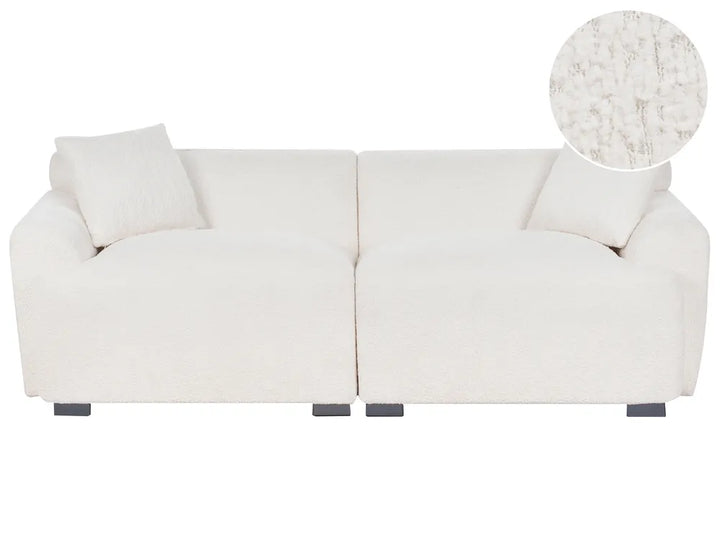 Sofa 3 Seater Boucle Off-White Bosworth