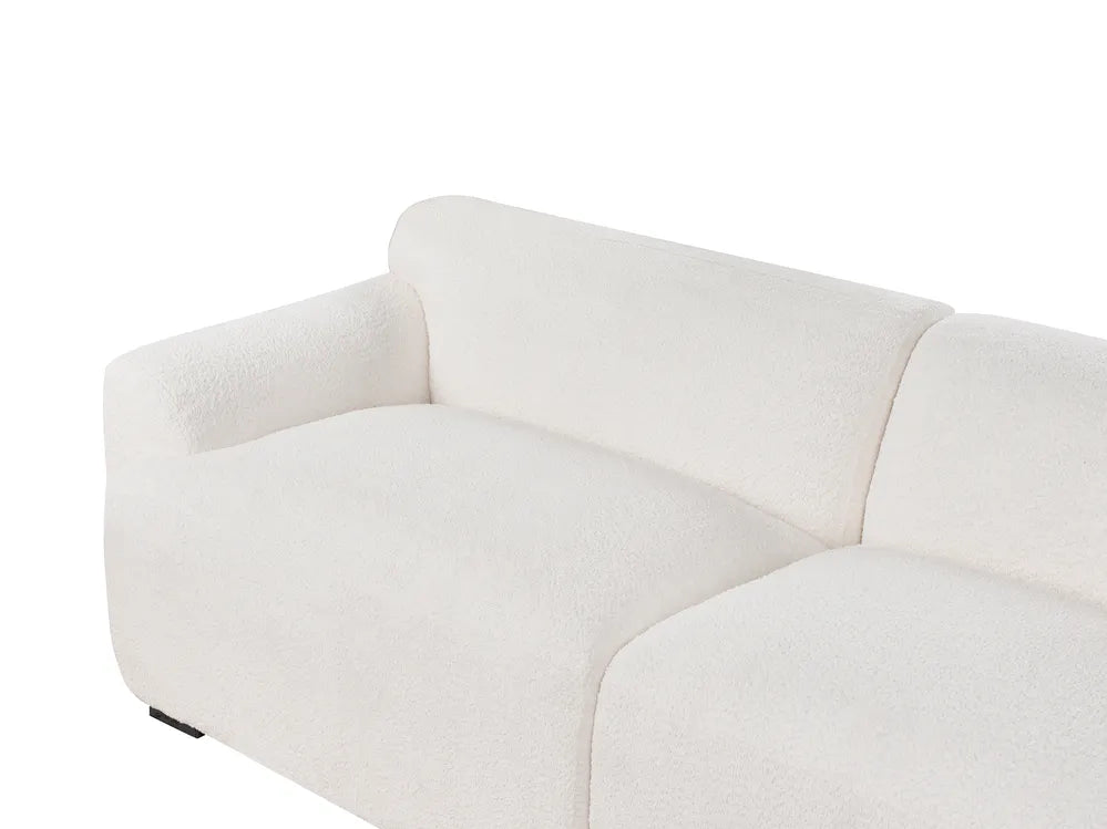 Sofa 3 Seater Boucle Off-White Bosworth