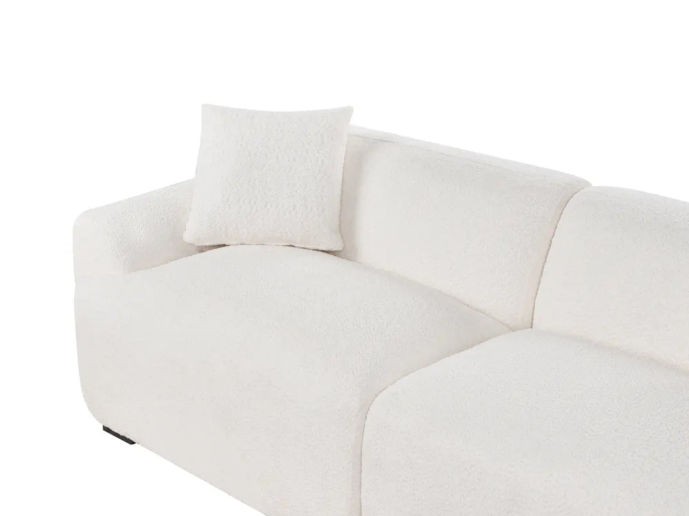 Sofa 3 Seater Boucle Off-White Bosworth