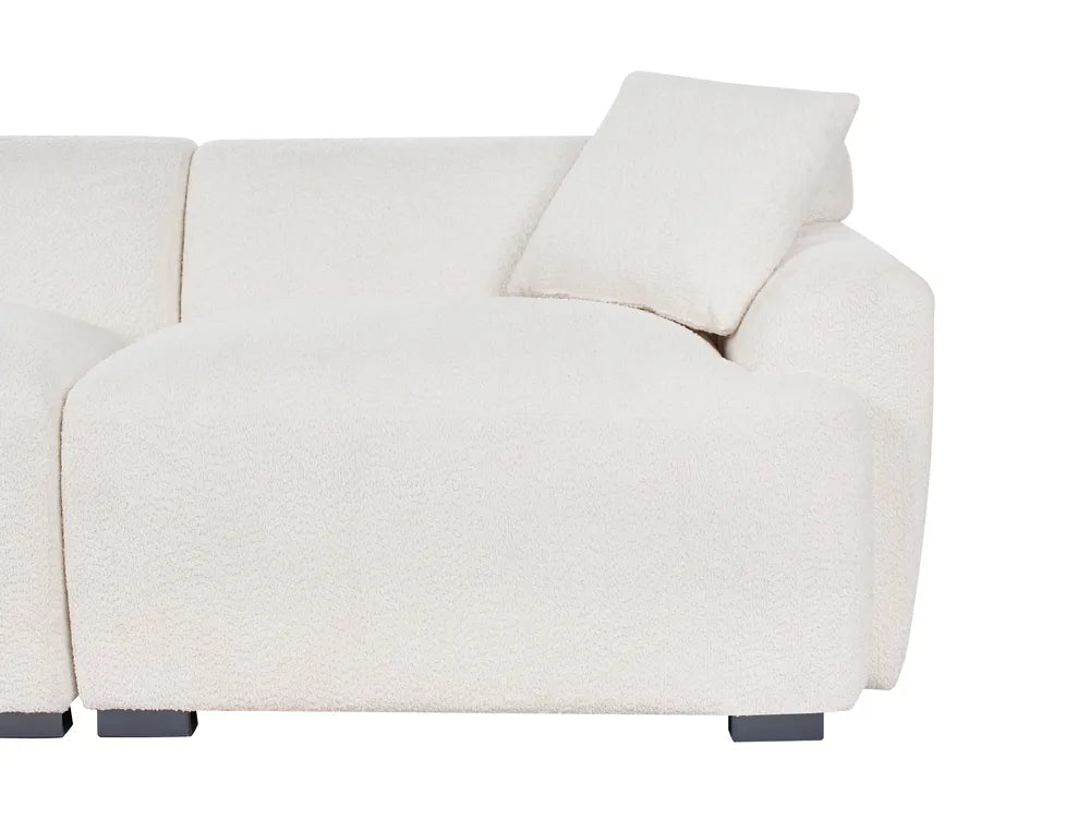 Sofa 3 Seater Boucle Off-White Bosworth