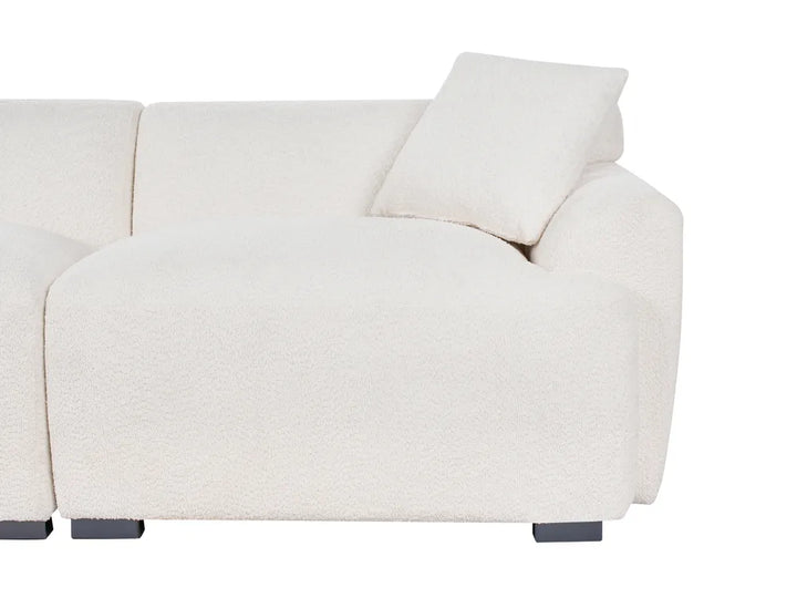 Sofa 3 Seater Boucle Off-White Bosworth
