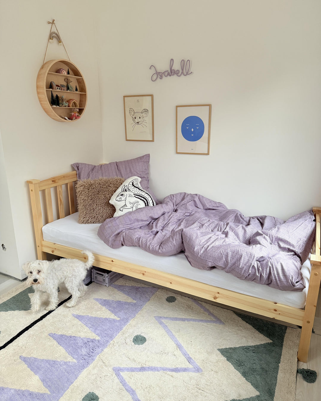 Bed Pine Wood 140 x 200 cm (EU Double) Light Brown Hilja