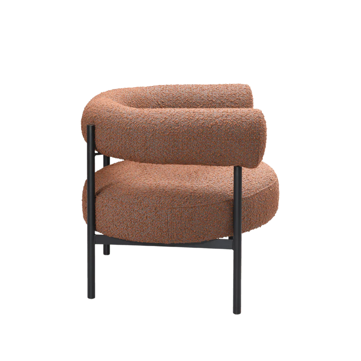 Eclipse Occasional Chair - Burnt Orange