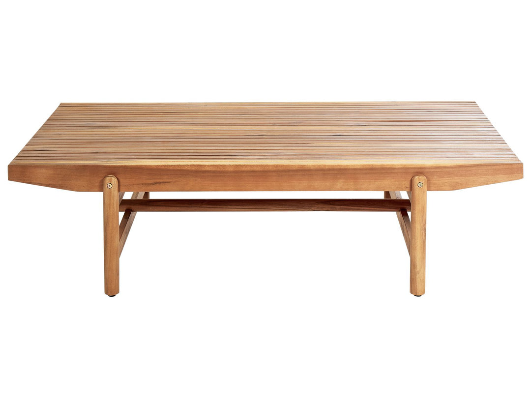Giaveno Garden Coffee Table 145 cm 79 cm Acacia Wood Brown