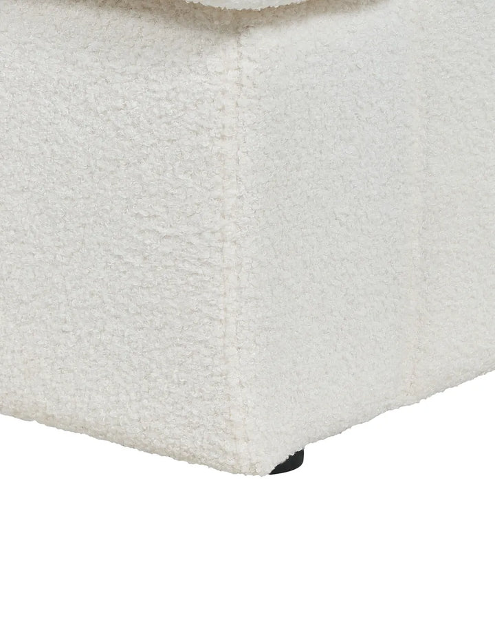 Armchair Boucle Off-White Milnor