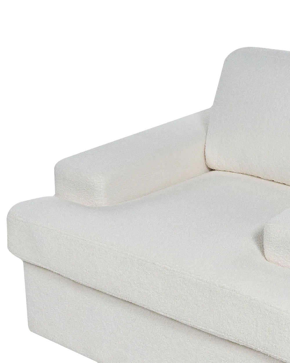 Armchair Boucle Off-White Milnor