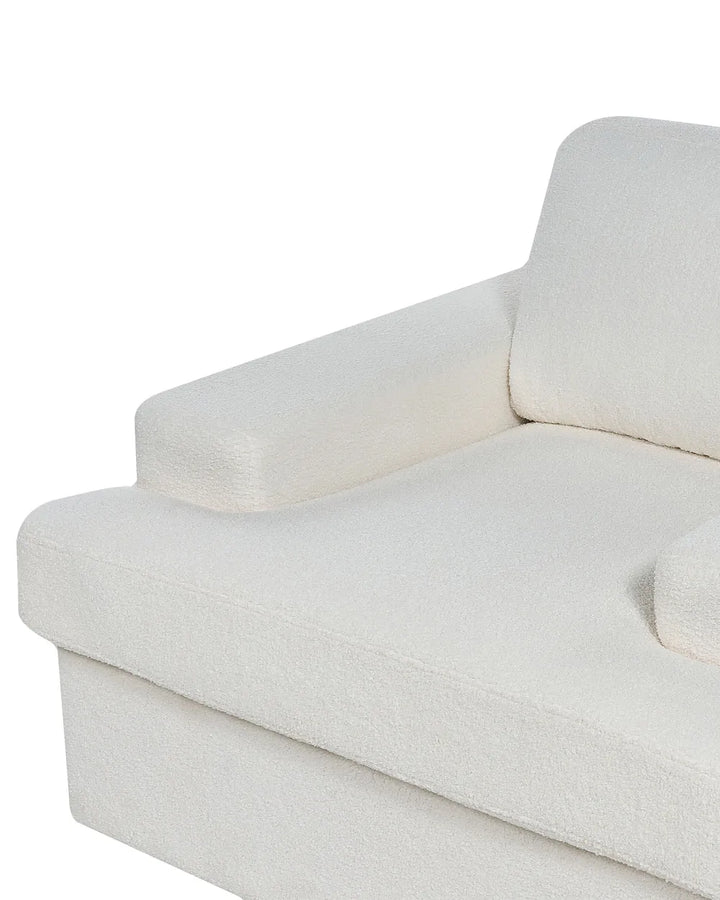 Armchair Boucle Off-White Milnor