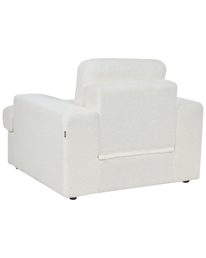 Armchair Boucle Off-White Milnor