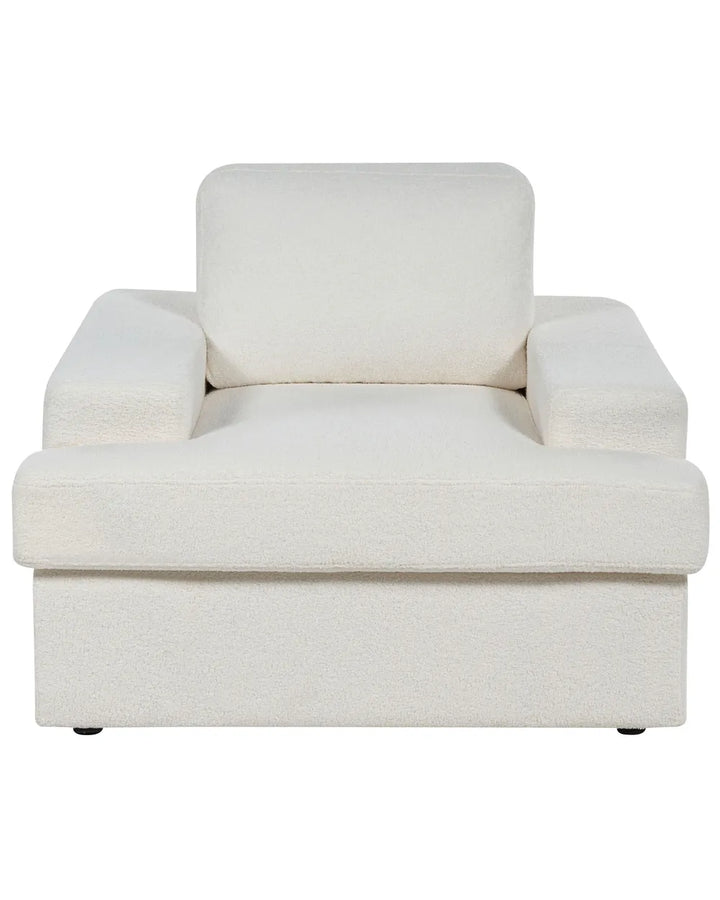 Armchair Boucle Off-White Milnor