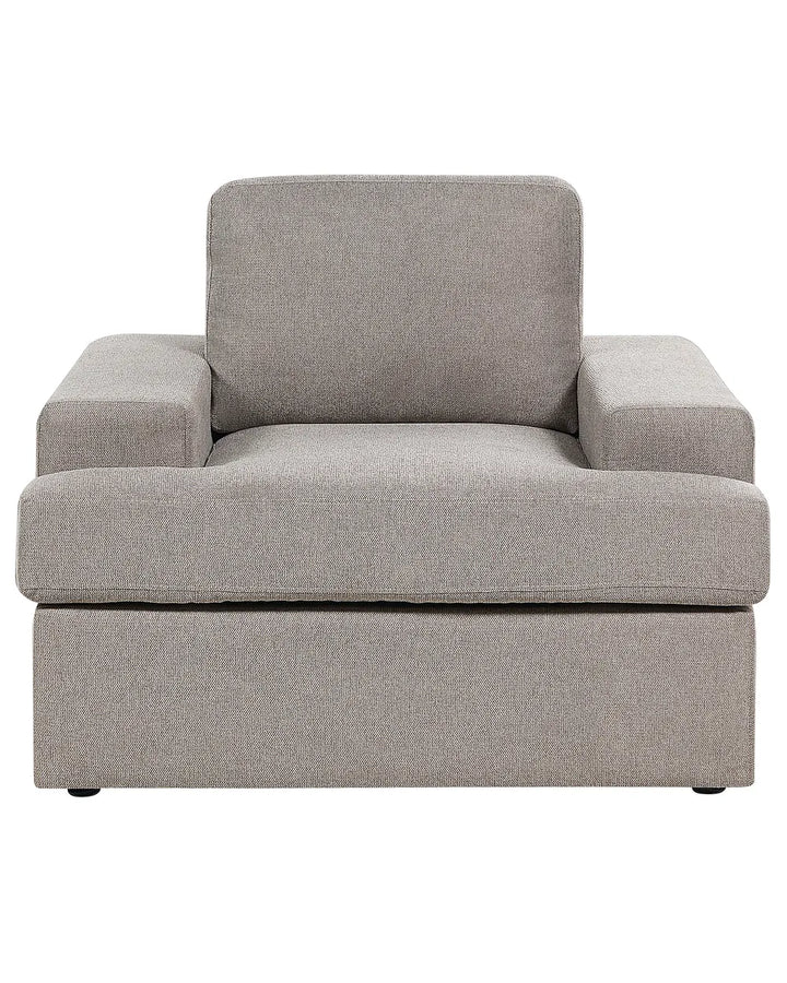 Armchair Fabric Taupe Milnor