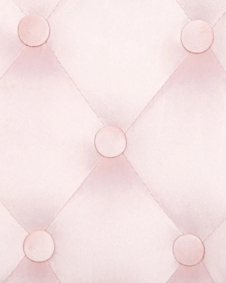 Desk Chair Velvet Pastel Pink Neeya