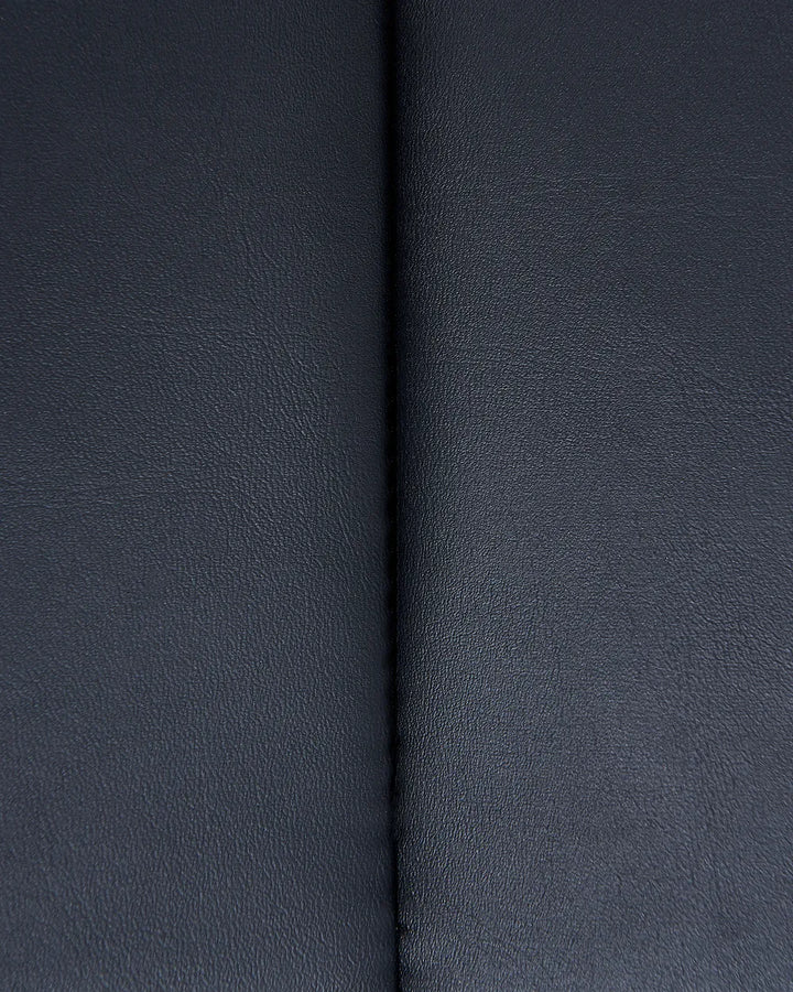 Massage Chair with Footstool Faux Leather Black Alixon