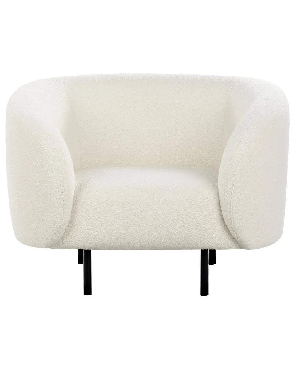 Armchair Boucle White Liam