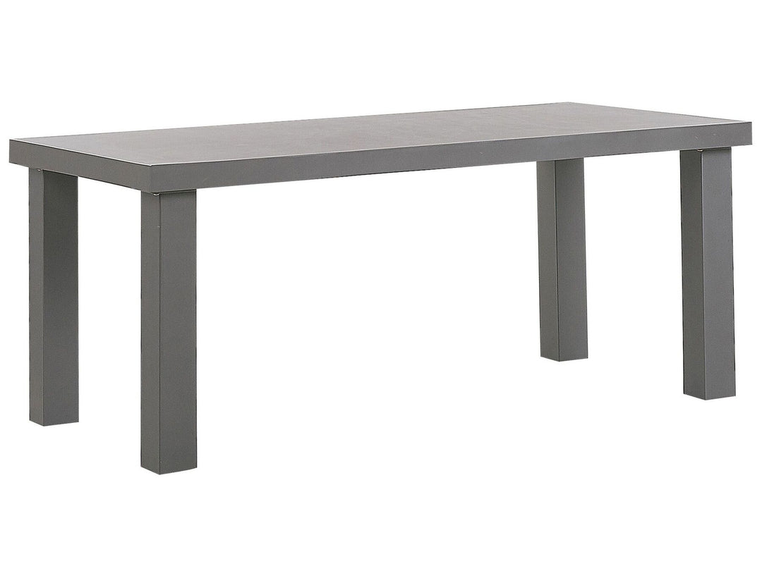 Taranto Garden Dining Table 180 cm 90 cm Concrete Grey