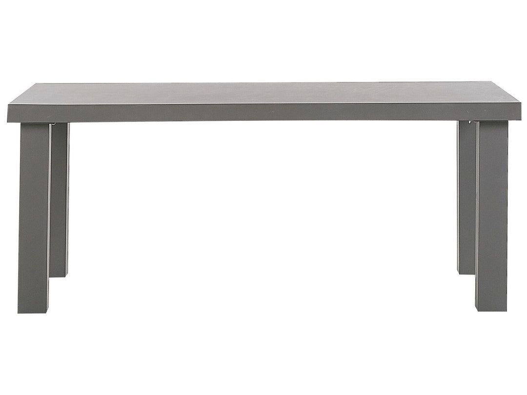 Taranto Garden Dining Table 180 cm 90 cm Concrete Grey