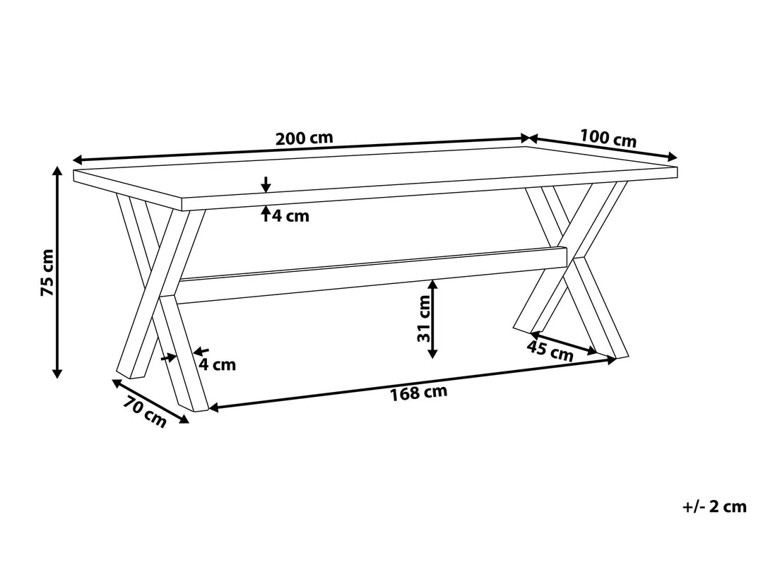 02/11/2025 Olbia Garden Dining Table 200 cm 100 cm Concrete Grey
