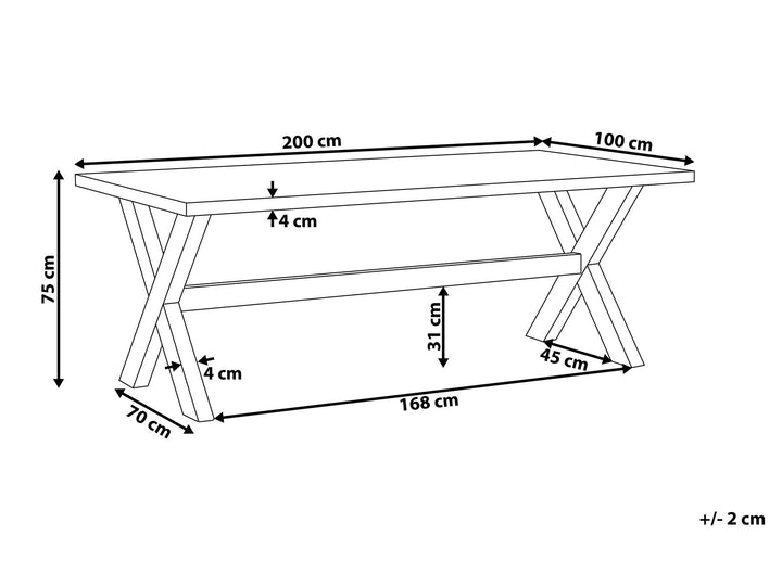 02/11/2025 Olbia Garden Dining Table 200 cm 100 cm Concrete Grey