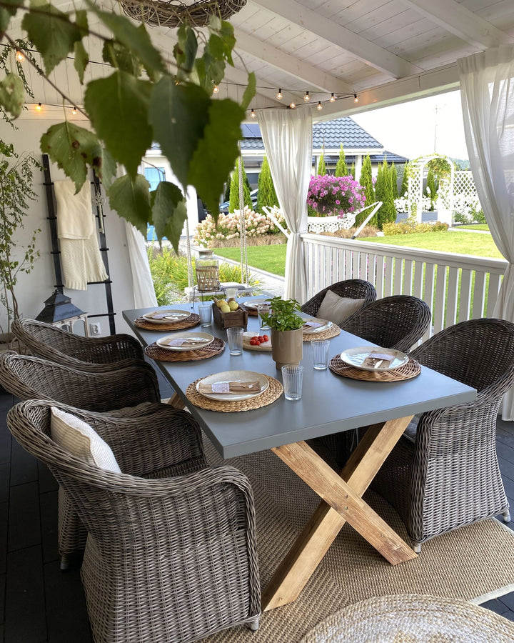 02/11/2025 Olbia Garden Dining Table 200 cm 100 cm Concrete Grey