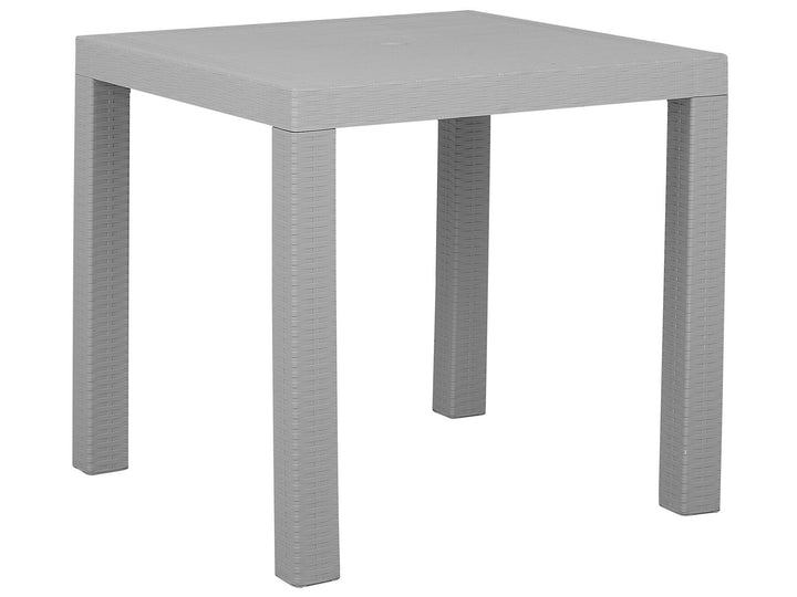 Fossano Garden Dining Table 80 cm 80 cm Light Grey