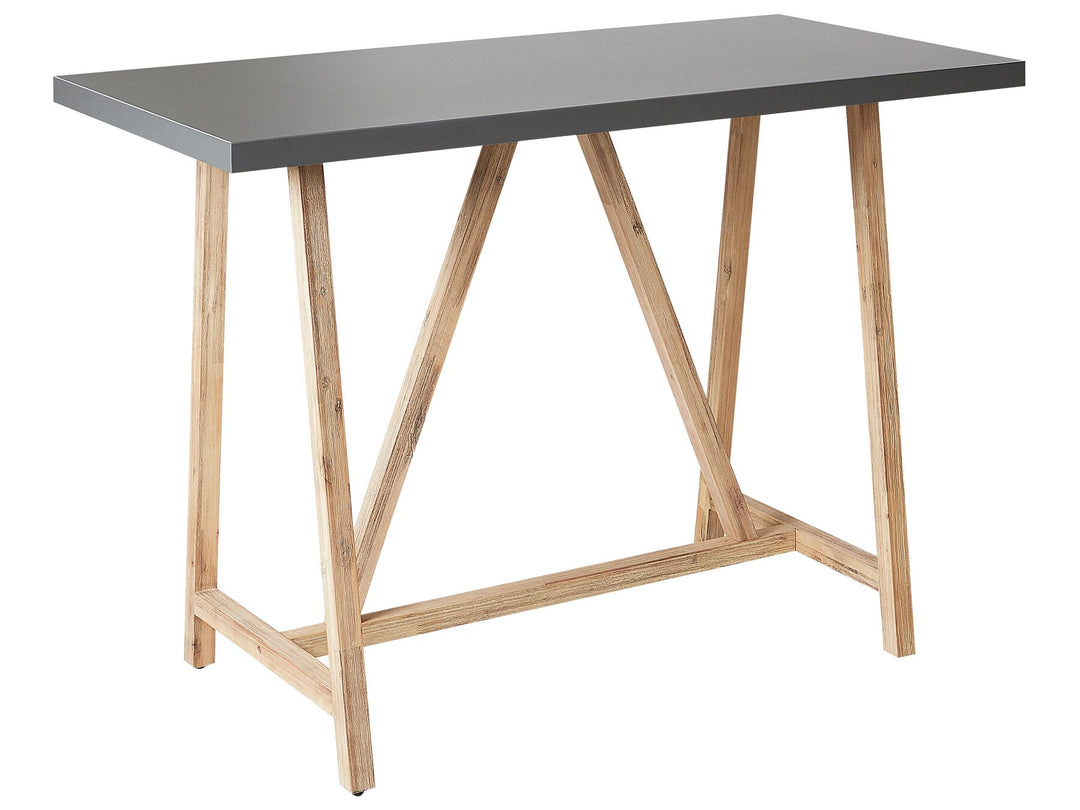 Talamone Garden Dining Table  140 cm 70 cm Grey