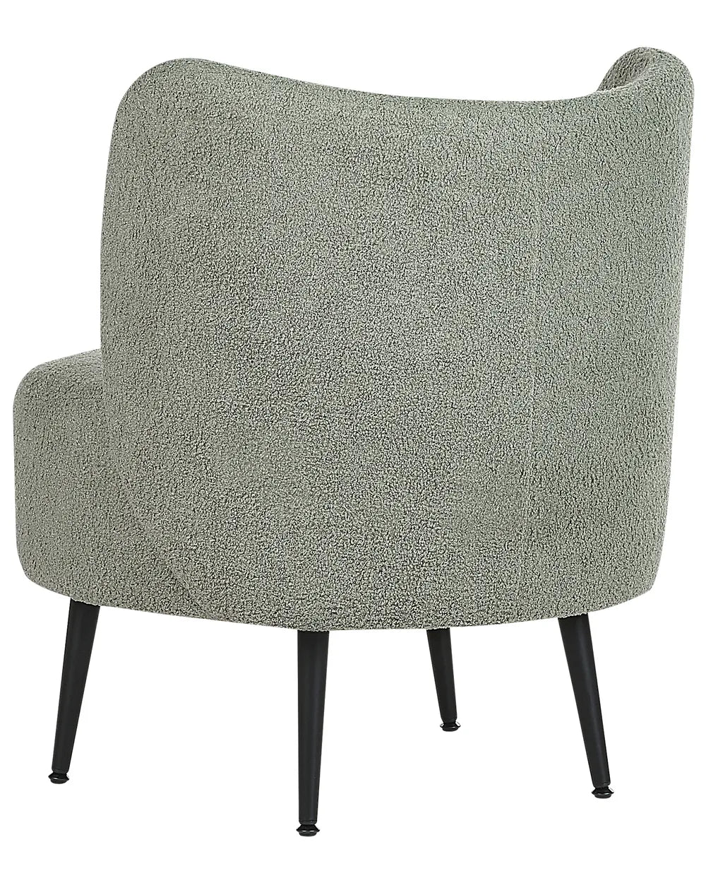Armchair Boucle Light Green Skye