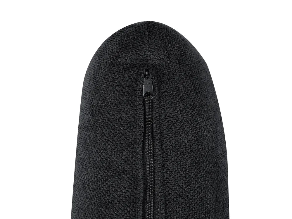 Corner Sofa 4 Seater Fabric Black Right Hand Ninja