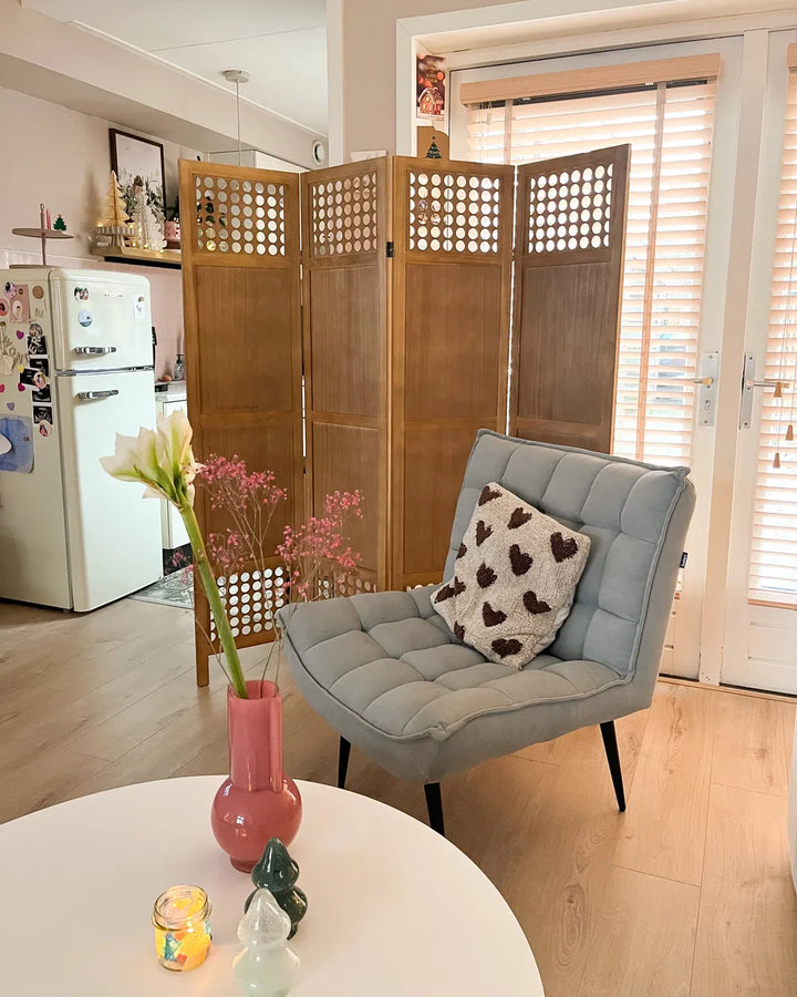 Armchair Fabric Mint Green Kronos