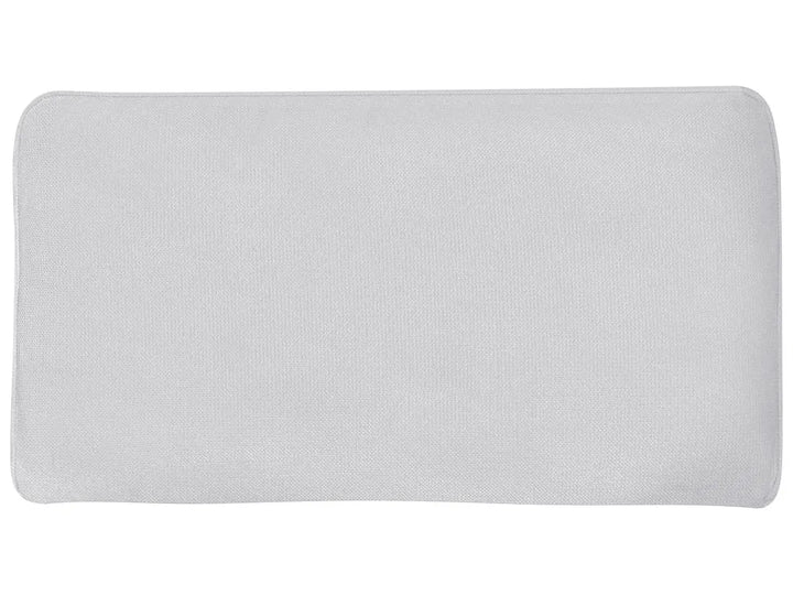 Sofa 3 Seater Fabric Light Grey Chanet