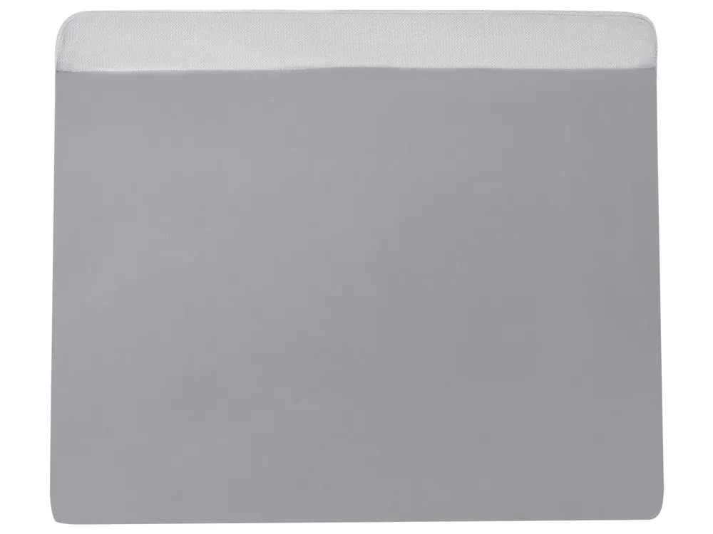 Sofa 3 Seater Fabric Light Grey Chanet