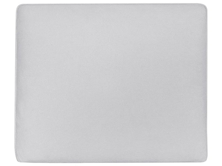 Sofa 3 Seater Fabric Light Grey Chanet