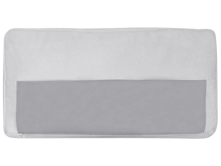 Sofa 3 Seater Fabric Light Grey Chanet