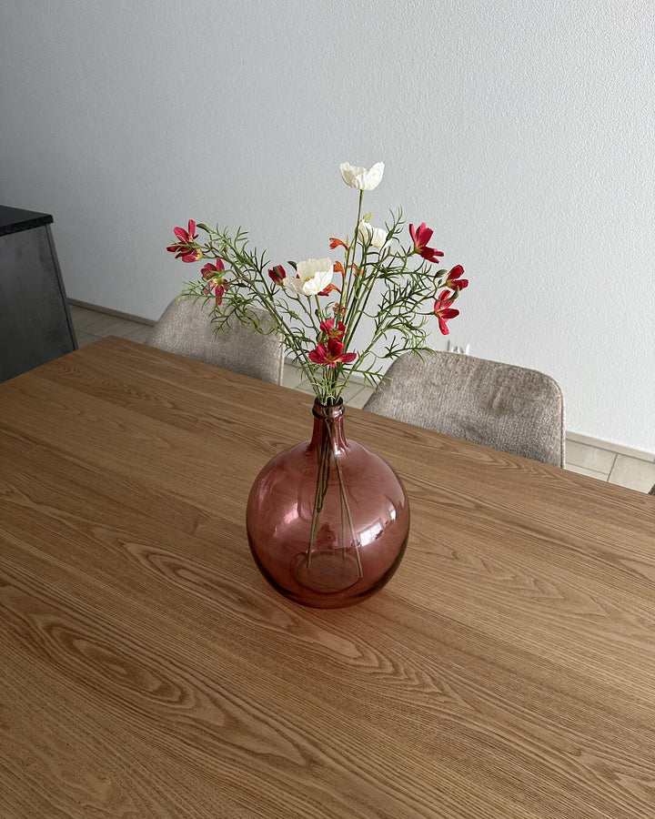 Dining Table 200 x 100 cm Light Wood Corail