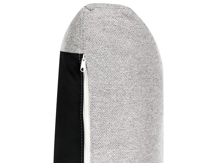 Sofa 3 Seater Fabric Grey Deavan