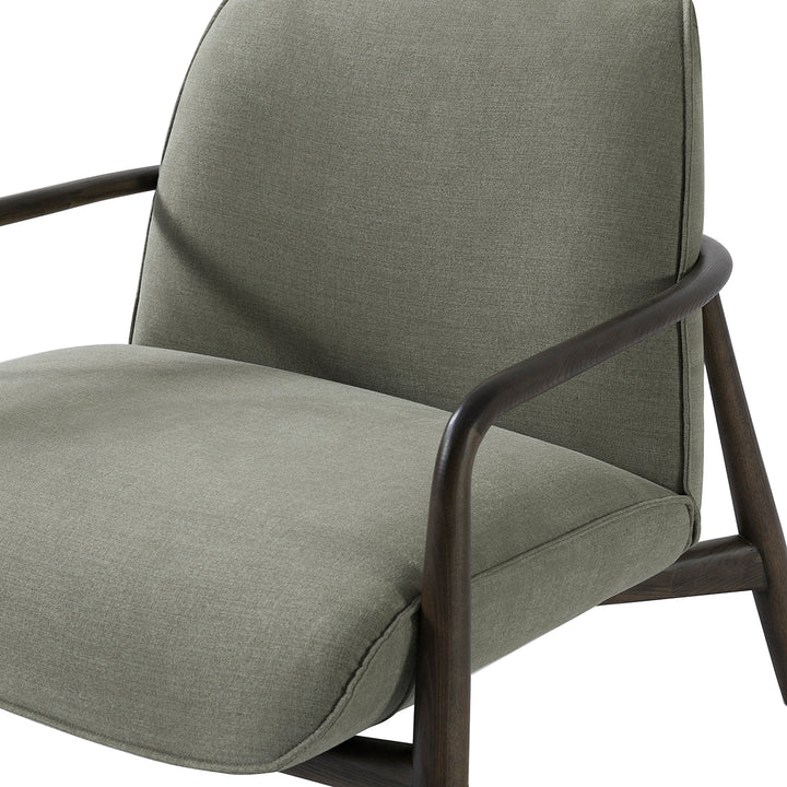 Libra Egerton Green Fabric Armchair