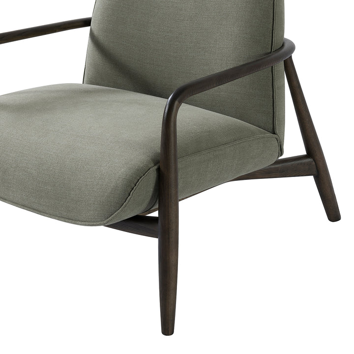 Libra Egerton Green Fabric Armchair