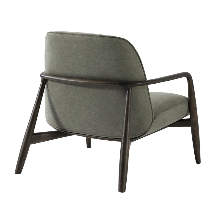 Libra Egerton Green Fabric Armchair