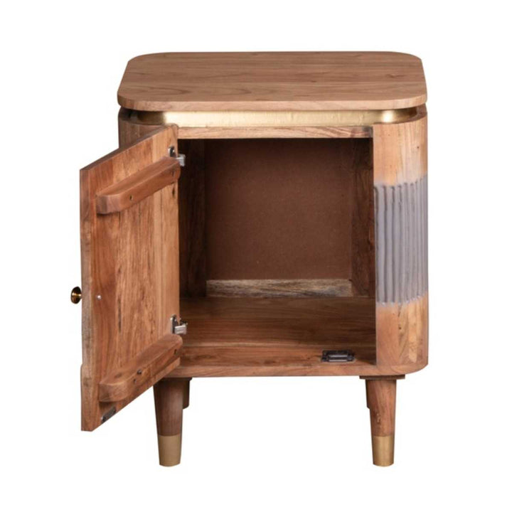 Wilton Acacia Wood Bedside Table