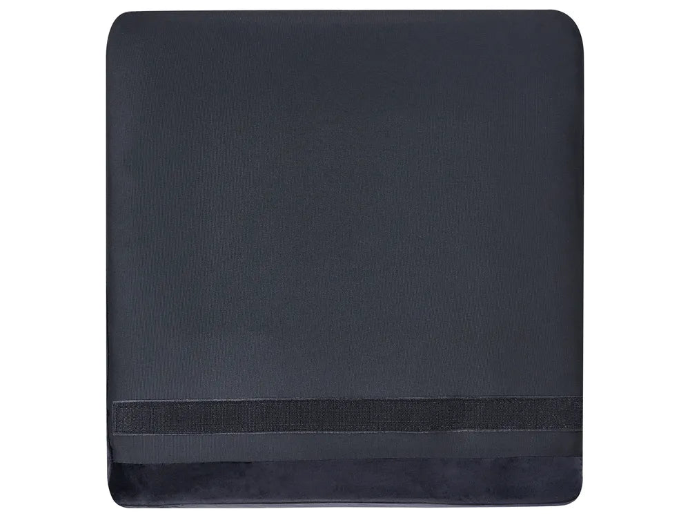 Sofa 3 Seater Velvet Black Drinel