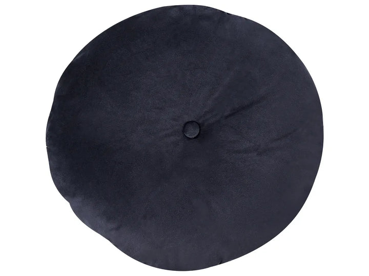 Sofa 3 Seater Velvet Black Drinel