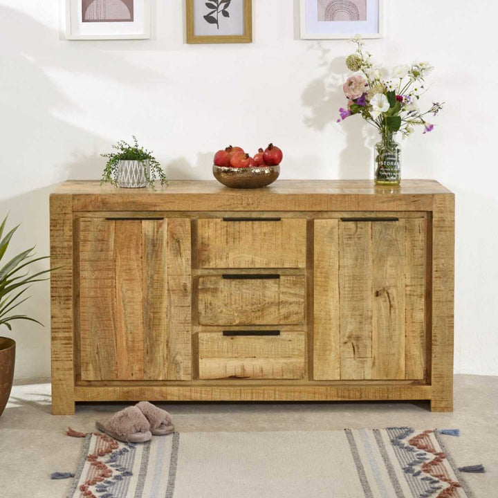 Surrey Solid Wood Large Sideboard 2 Door 3 Drawer