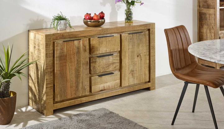 Surrey Solid Wood Large Sideboard 2 Door 3 Drawer