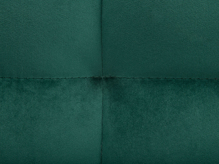 Velvet EU Super King Bed Emerald Green Senlis